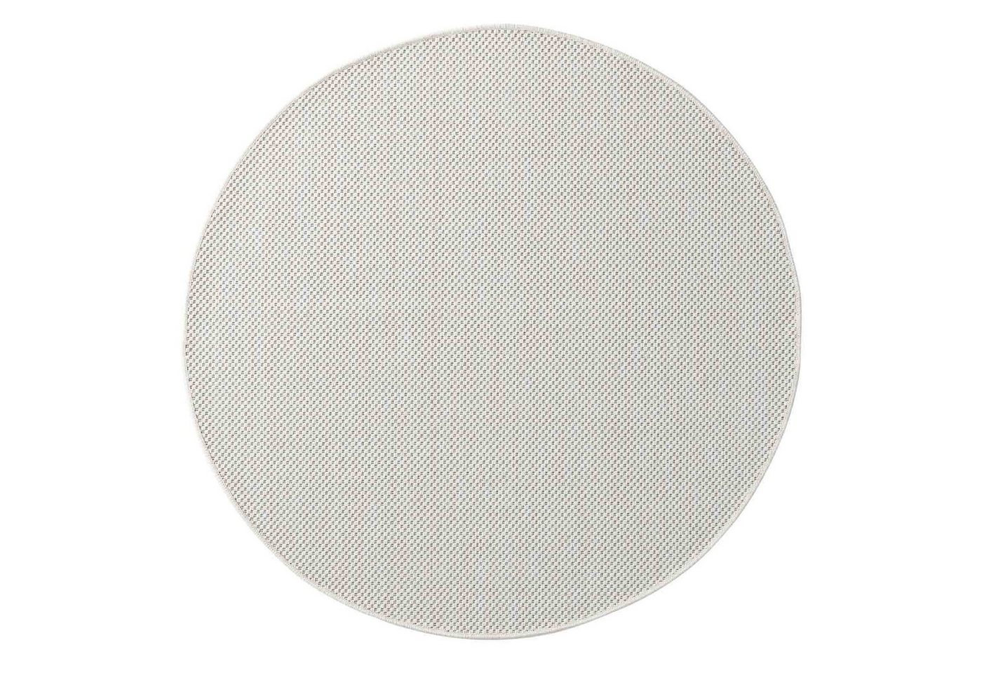 TaCa Home Teppich Outdoor & Indoor Teppich, rechteckig, Höhe: 7 mm, Terrasse Balkon Garten Wohnzimmer Bad Küche, Creme - 80 x 150 cm – Bild 4 von 5
