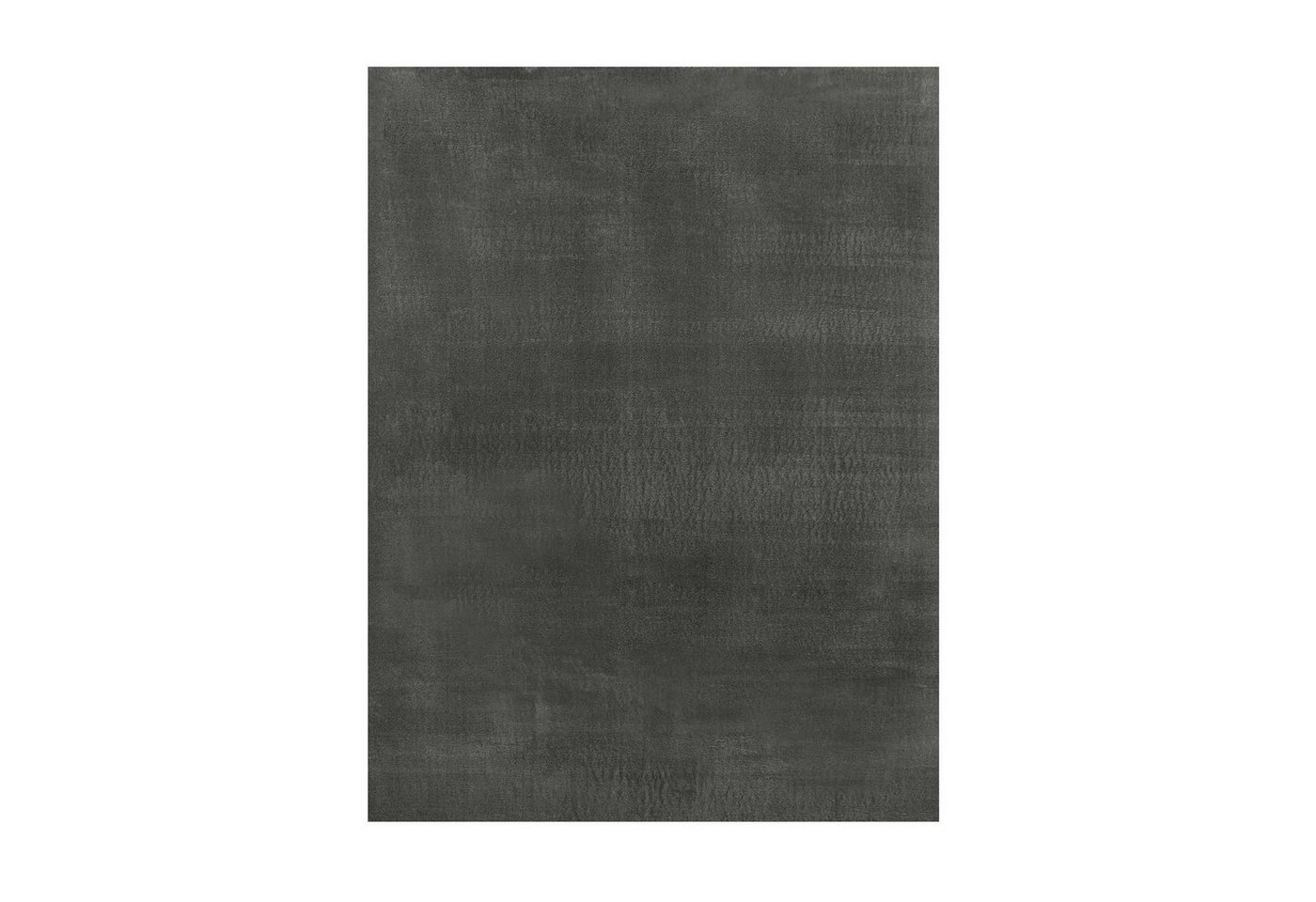 TaCa Home Teppich Supersoft Kurzflor-Teppich Uni, rechteckig, Höhe: 14 mm, Wohnzimmer Schlafzimmer Esszimmer, new anthrazit - 50 x 80 cm – Bild 2 von 5