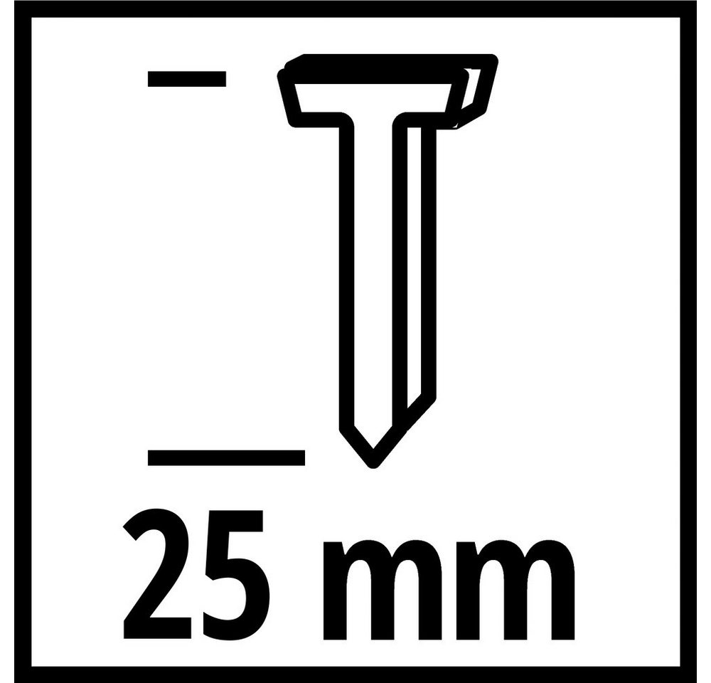 Einhell Tackerklammer Einhell 4137871 Druckluft-Tackernägel 1 St. – Bild 2 von 3