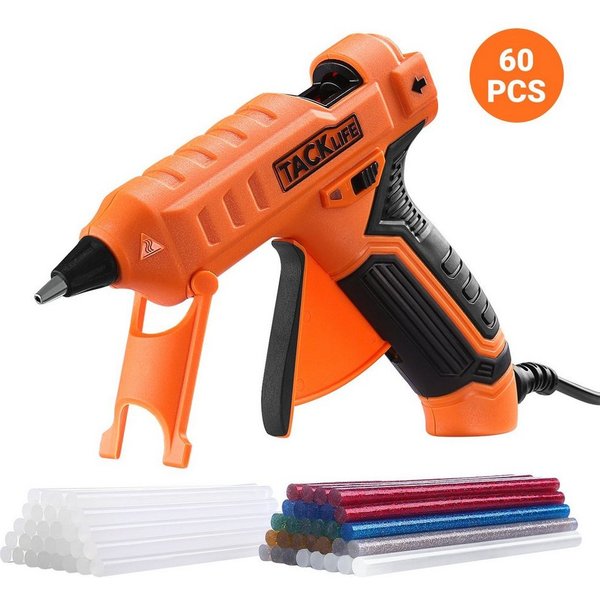 TACKLIFE Heißklebepistole 30W mit 60pcs Klebestick