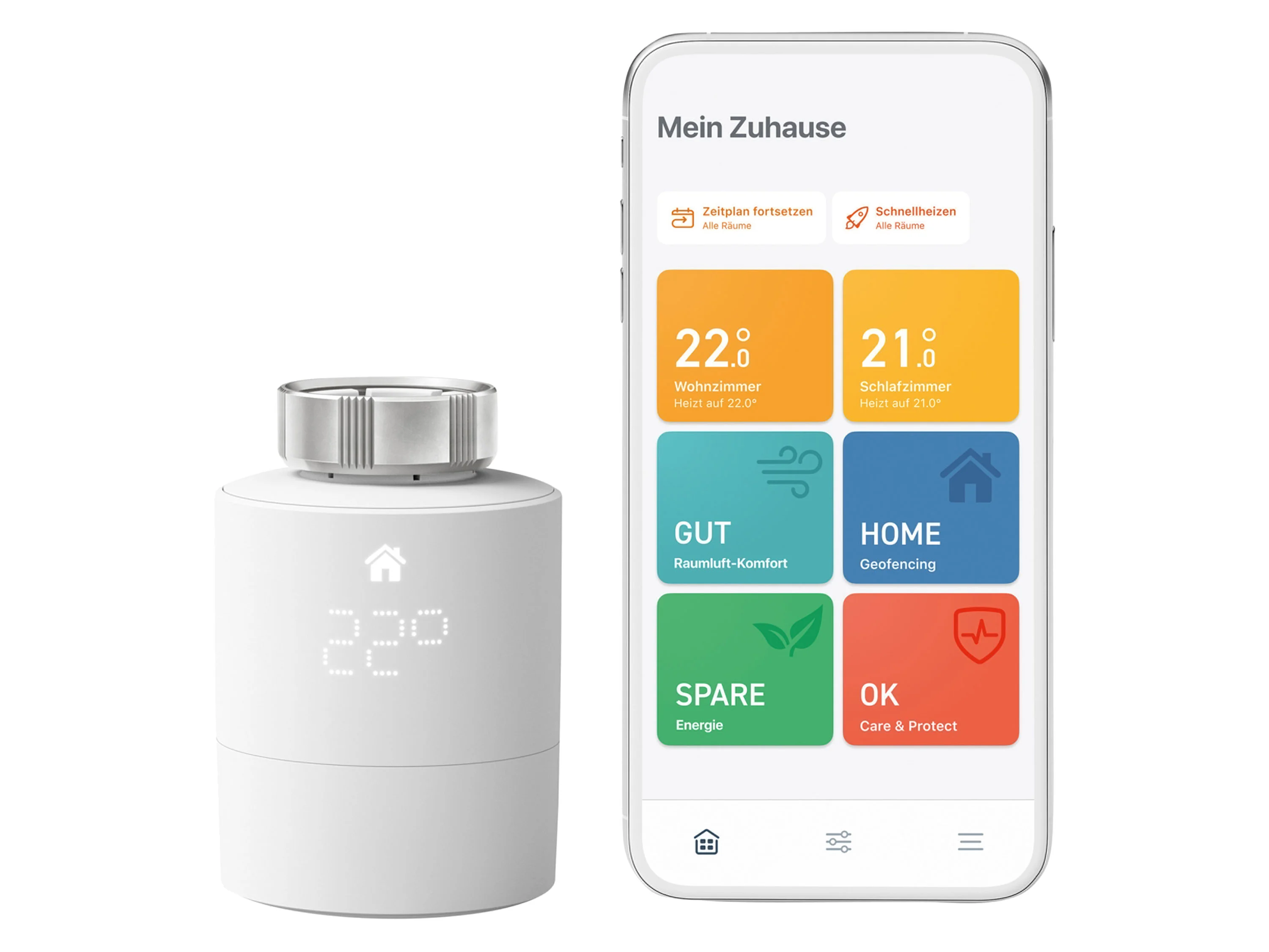 TADO Starter-Kit – Smartes Heizkörperthermostat Starterset – Smartes Heizkörperthermostat – Bild 3 von 4