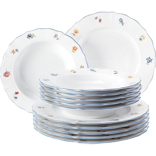 Seltmann Weiden Tafelservice Seltmann Weiden Sonate Nostalgie Tafelservice 12tlg., 6 Personen, Porzellan