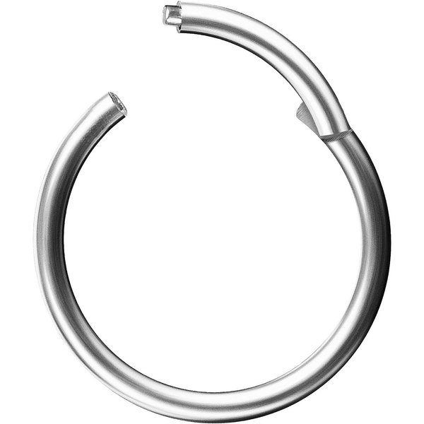Taffstyle Nasenpiercing Clicker Ohr Universal Piercing Titan G23 oder Chirurgenstahl (Vielseitiger Segmentring aus Titan oder Chirurgenstahl in vielen Farben un
