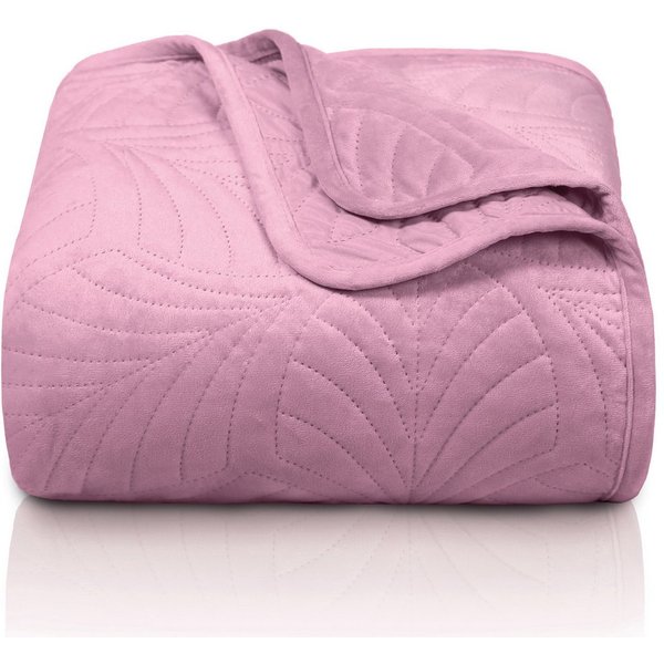 Gräfenstayn Tagesdecke Gräfenstayn Premium Tagesdecke mit nahtloser Steppung & Blatt-Design, Gräfenstayn Premium Tagesdecke mit nahtloser Steppung & Blatt-Desig