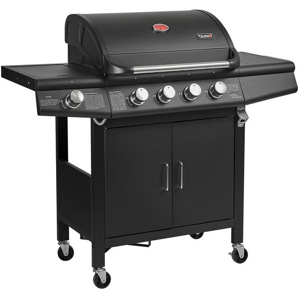 TAINO Gasgrill RED, 4+1, Piezozündung, mit Grillspieß-Auflage