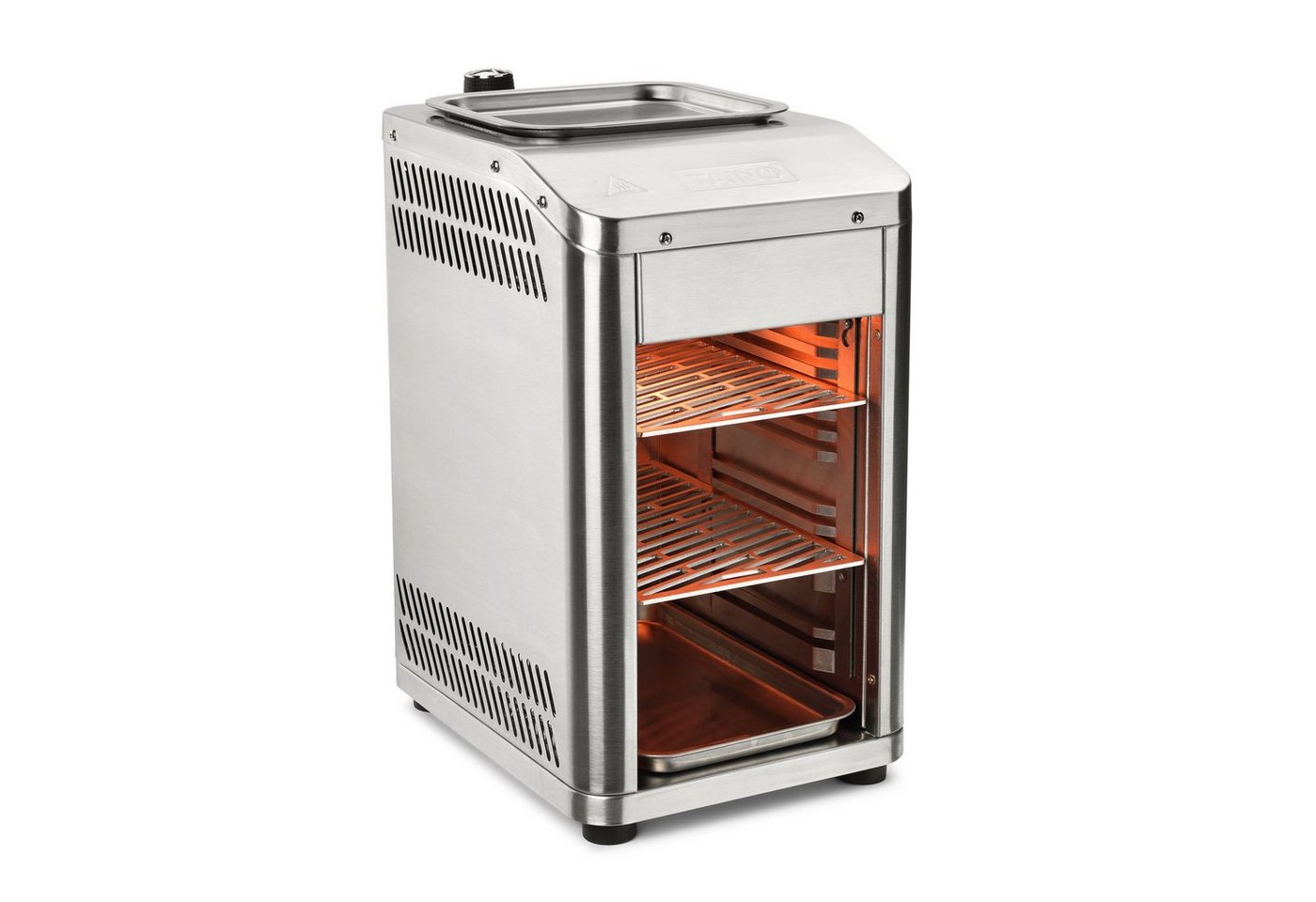 TAINO Gasgrill, Oberhitzegrill, bis 800°C, Grillrost aus Edelstahl, mit Auffangschale – Bild 2 von 5