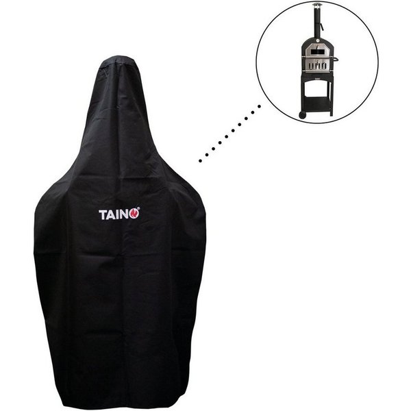 TAINO Grillabdeckhaube Pizzaofen, Wetterfest, Oxford Gewebe, Robust, 178x66x48cm (HxBxT)