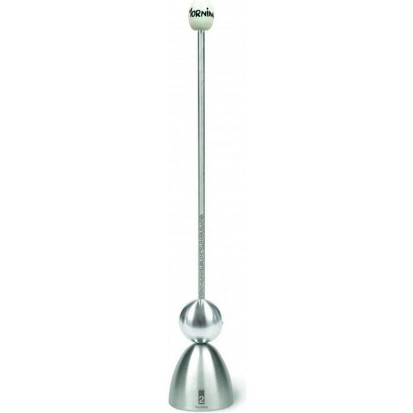 Take2-Design Eierköpfer Eierköpfer Clack 25 cm Keramik Edition 2 Good Morning, (1-tlg), Eierköpfer Clack, Ø4cm, Edelstahl, mehrfarbig