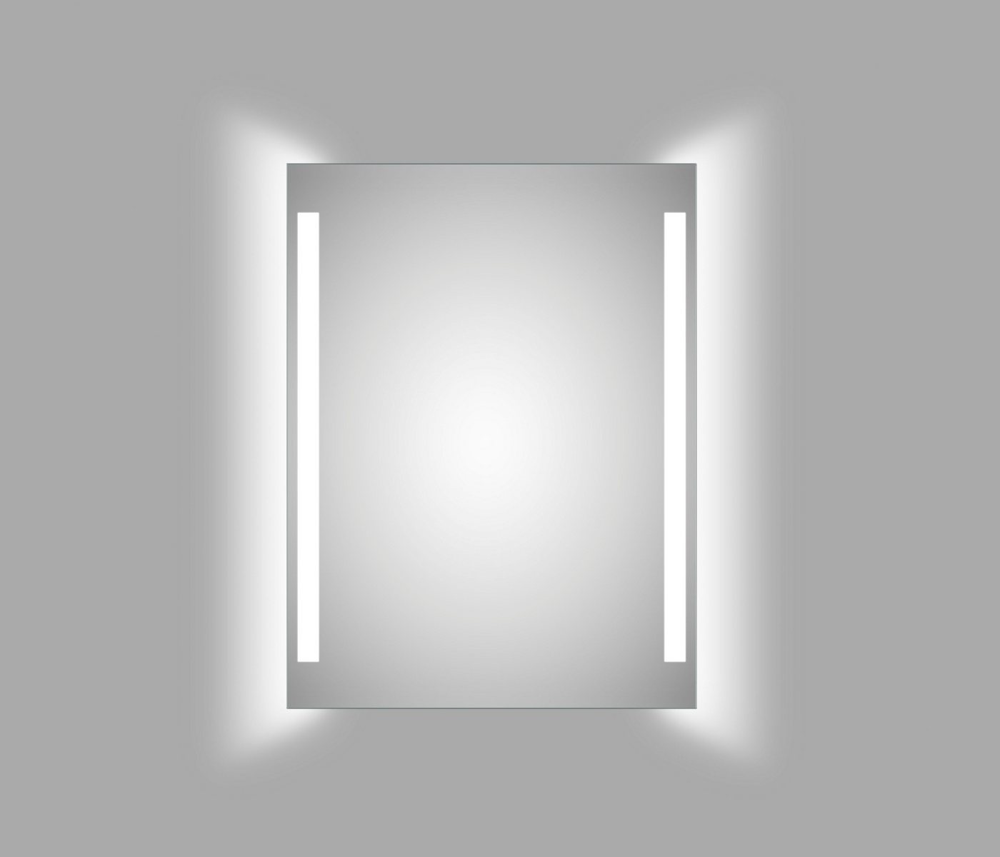 Talos Badspiegel (1-St), 80x60 cm - Spiegel mit Beleuchtung – Bild 2 von 5