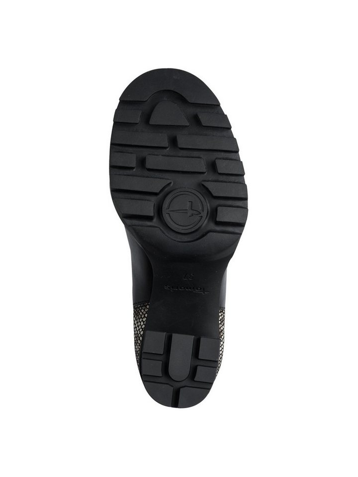 Tamaris ANTIshokk, TOUCH-IT aus Leder Blockabsatz Chelseaboots ANTIshokk – Bild 5 von 5