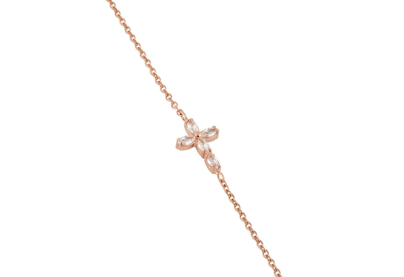 Tamaris Armband Cross, Kreuz-Motiv, mit Zirkonia (synth) – Bild 2 von 4