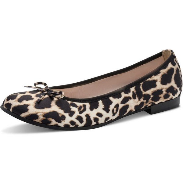 Tamaris Ballerina, Schlupfschuh, Frühlingsschuh, Businessschuh im Animal Look