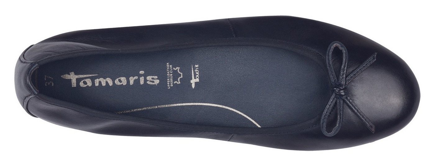 Tamaris Ballerina Flats, Slipper, Businessschuh mit dekorativer Schleife – Bild 5 von 5