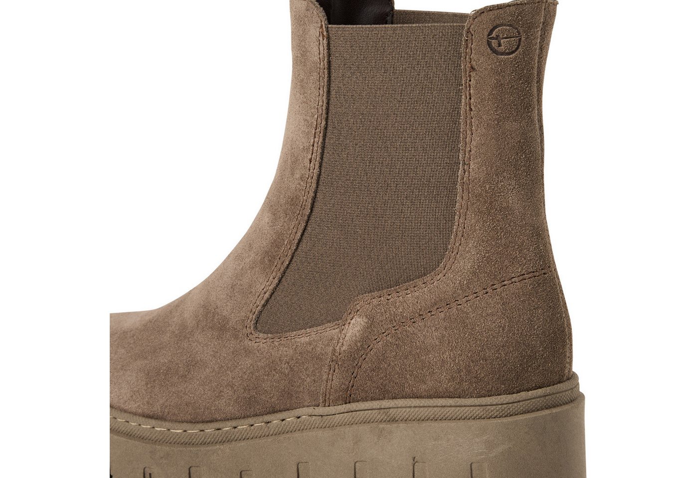 Tamaris Chelseaboots Stiefelette, Schlupfschuh mit T-Logoprägung – Bild 4 von 5