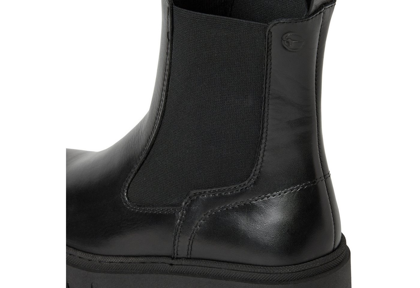 Tamaris Chelseaboots Stiefelette, Schlupfschuh mit T-Logoprägung – Bild 4 von 5