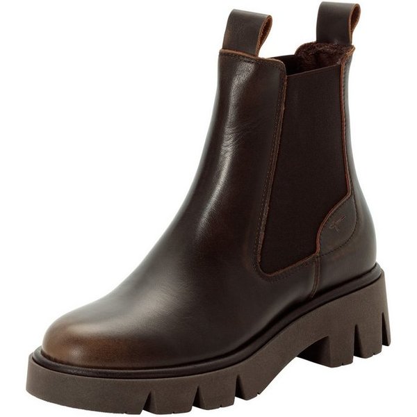 Tamaris COMFORT-Lining, Removable Sock aus Leder Chelseaboots COMFORT-Lining