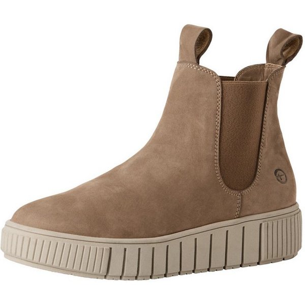 Tamaris COMFORT-Lining, Removable Sock aus Leder Chelseaboots COMFORT-Lining