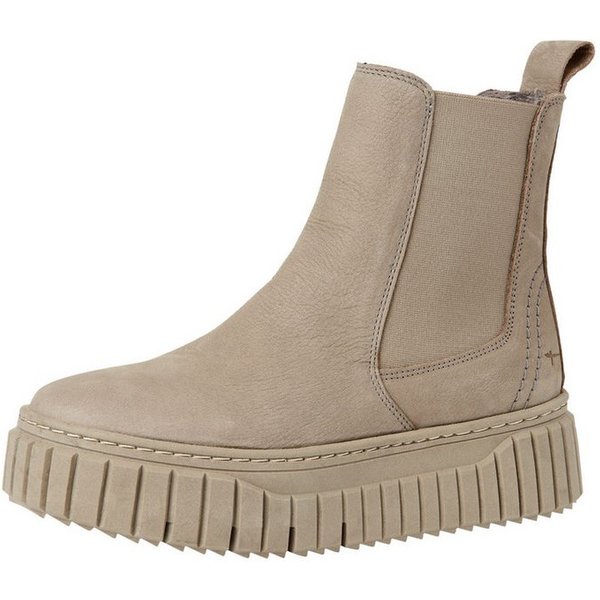 Tamaris COMFORT-Lining, Removable Sock aus Leder Chelseaboots COMFORT-Lining