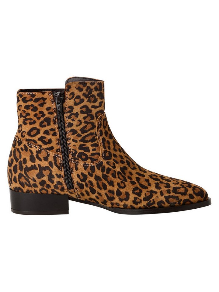 Tamaris COMFORT-Lining, TOUCH-IT aus Leder Blockabsatz Stiefelette COMFORT-Lining – Bild 3 von 5