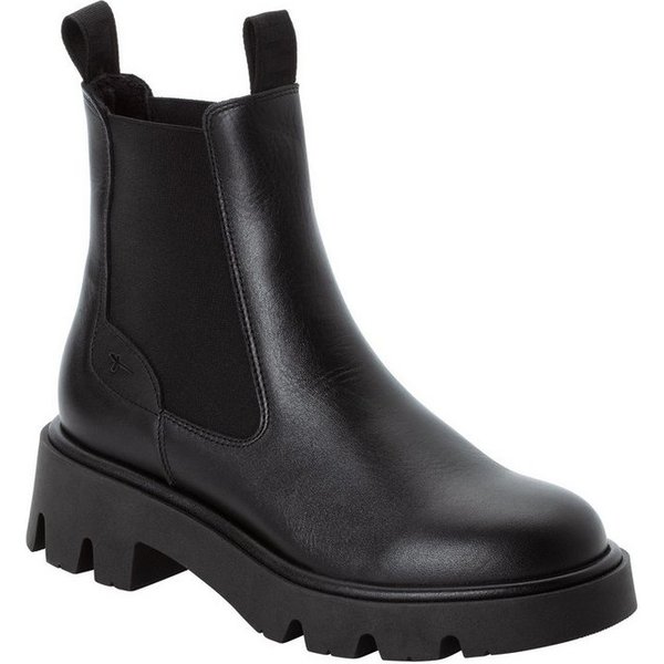 Tamaris COMFORT-Lining, Removable Sock aus Leder Chelseaboots COMFORT-Lining