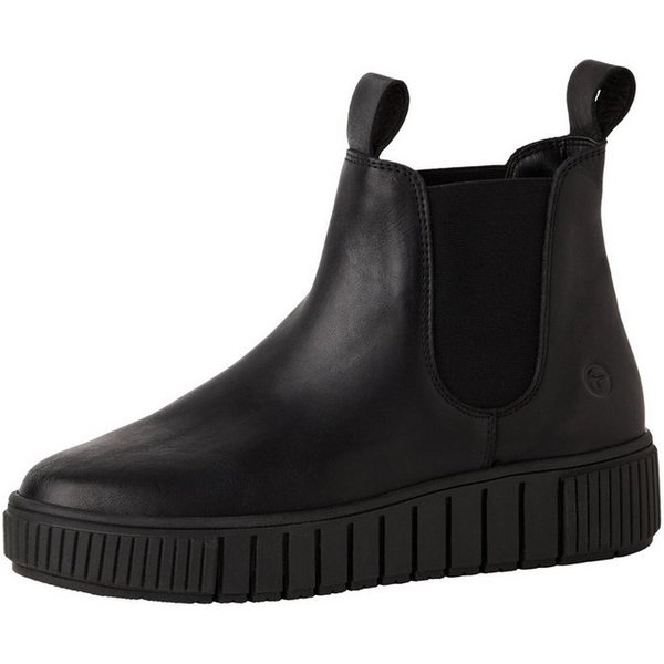Tamaris COMFORT-Lining, Removable Sock aus Leder Chelseaboots COMFORT-Lining