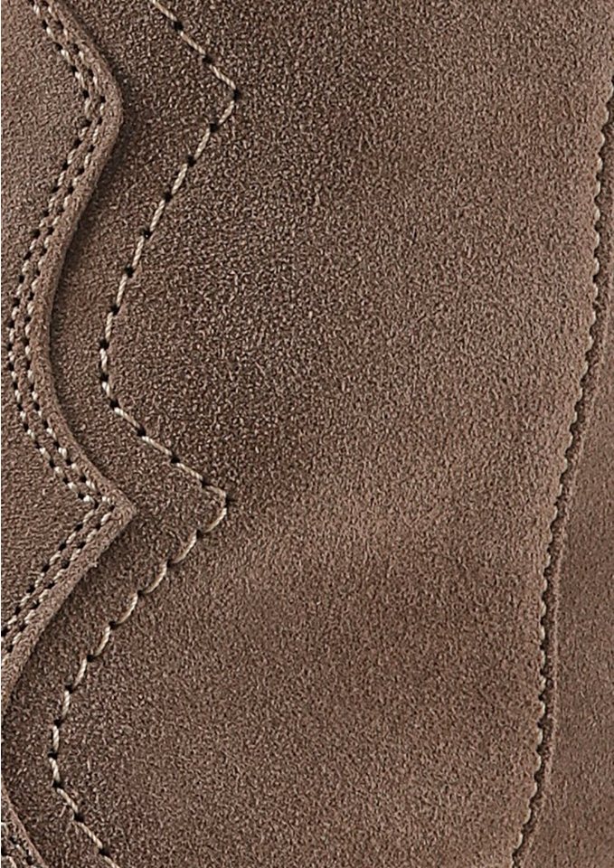 Tamaris Cowboy Stiefelette Blockabsatz, Festival, Western-Boots mit modischen Nähten – Bild 3 von 5