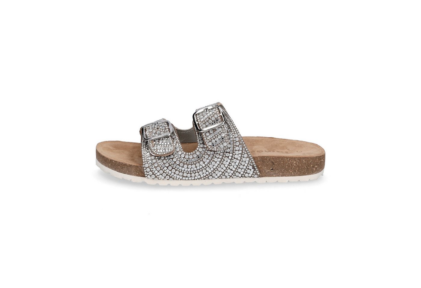 Tamaris Tamaris Damen Pantolette silber Pantolette – Bild 2 von 5