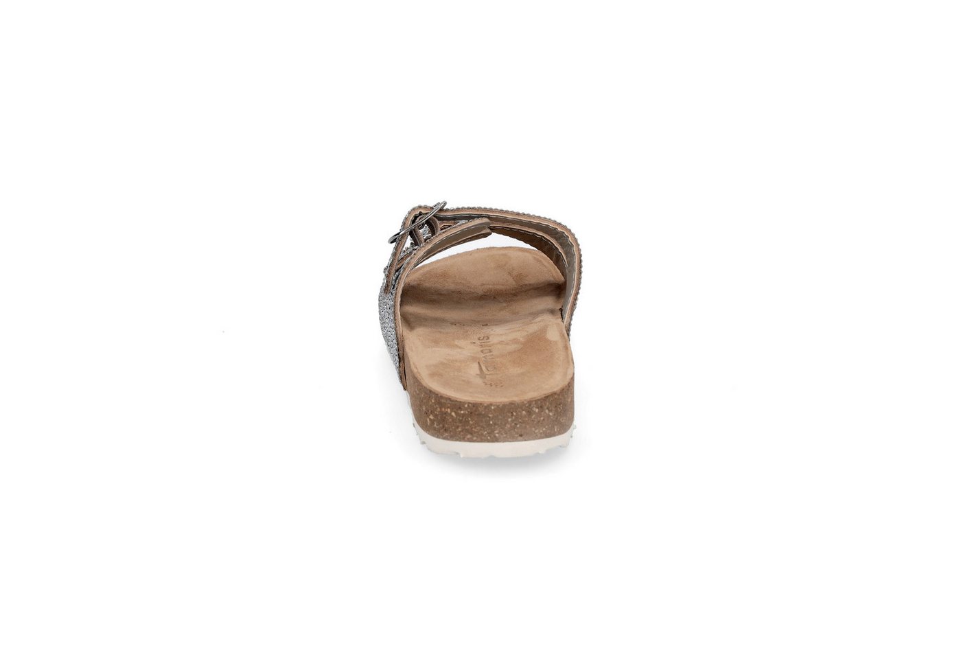 Tamaris Tamaris Damen Pantolette silber Pantolette – Bild 3 von 5