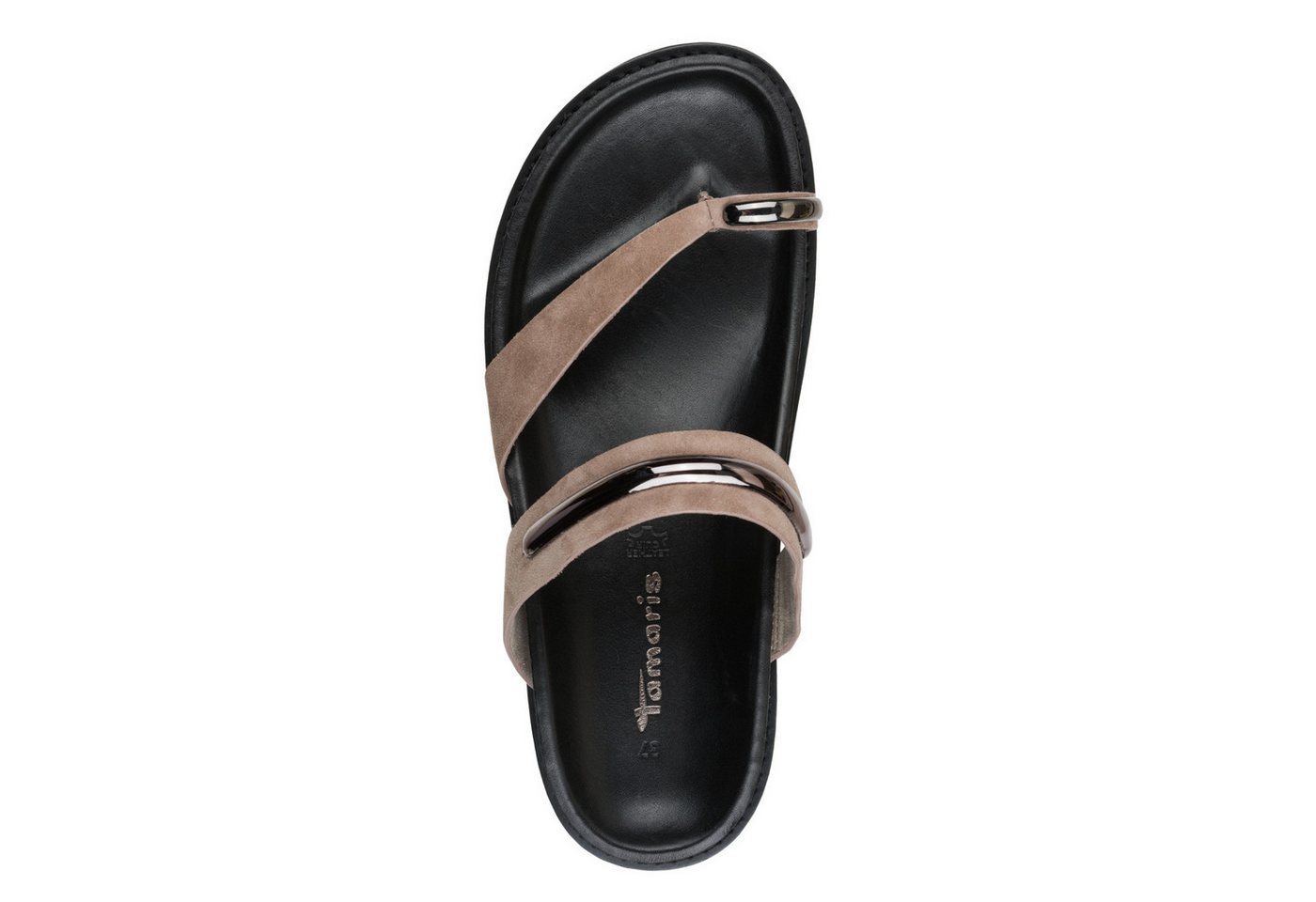 Tamaris Dianette Sommerschuh, Pantolette, Zehentrenner mit Schmuckelementen – Bild 4 von 5
