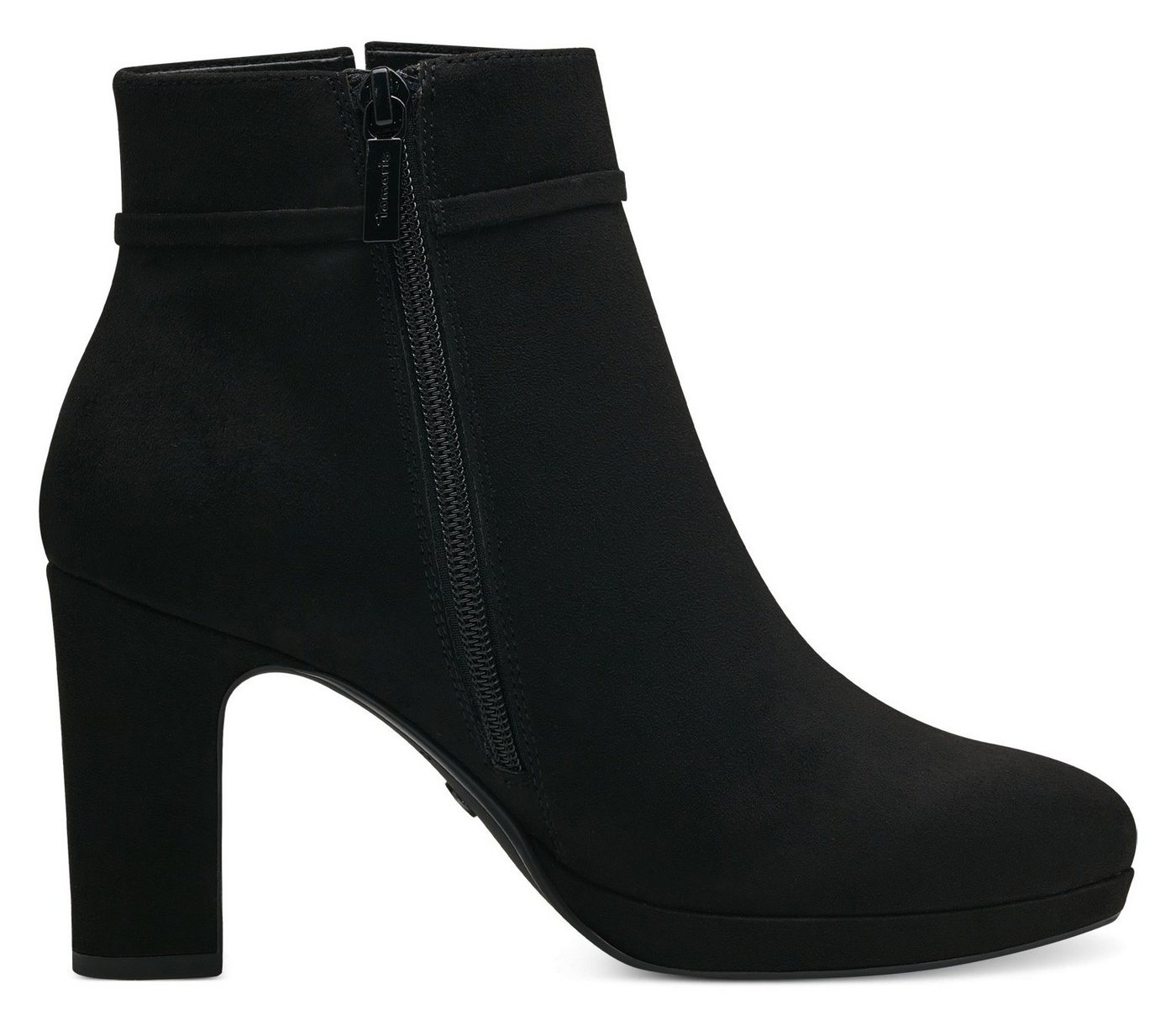 Tamaris High-Heel-Stiefelette Businessschuh, High-Heel-Stiefelette mit dezenter Verzierung – Bild 4 von 5
