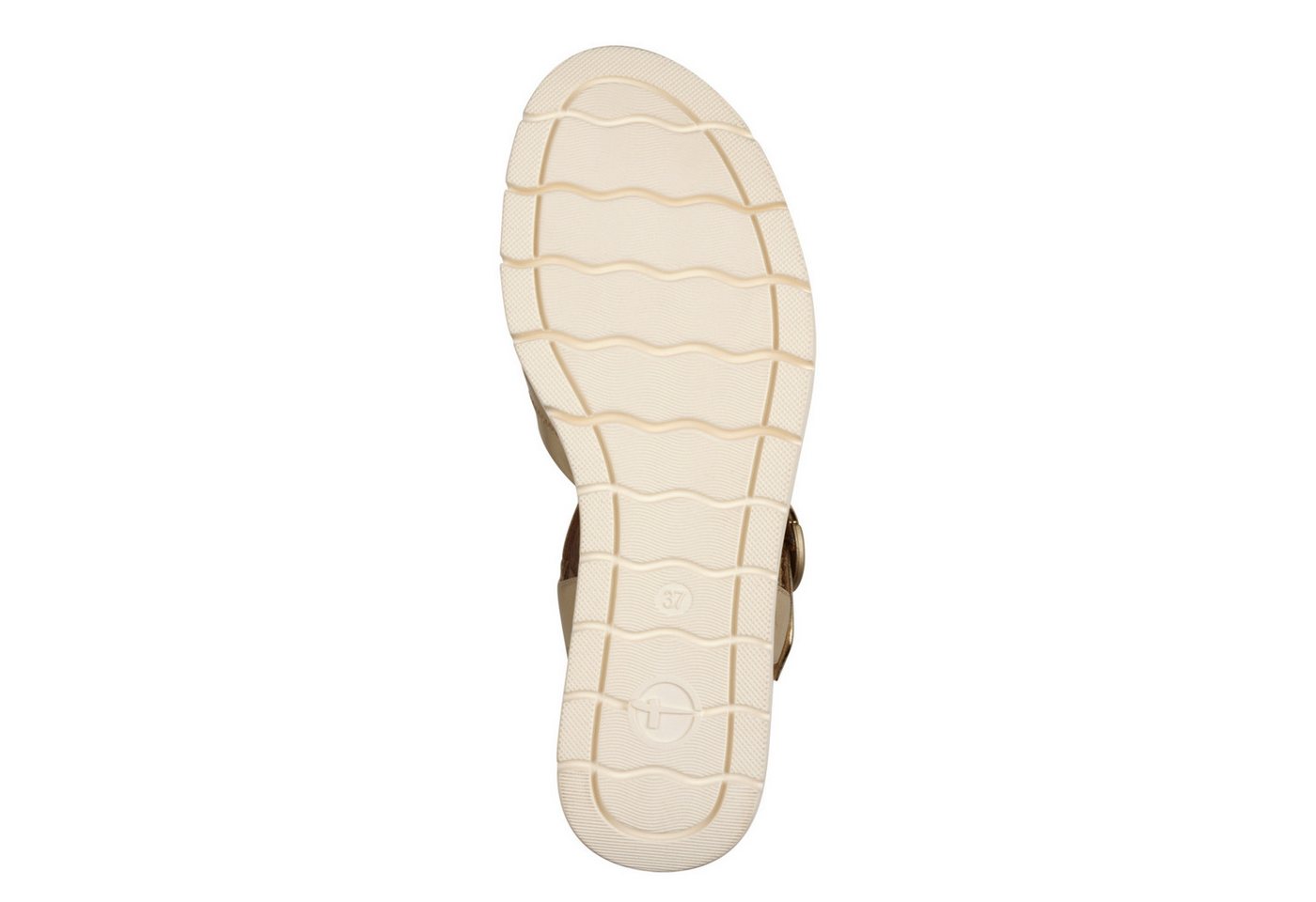 Tamaris Keilsandalette, Sommerschuh, Riemchensandale mit Ziernähten – Bild 5 von 5