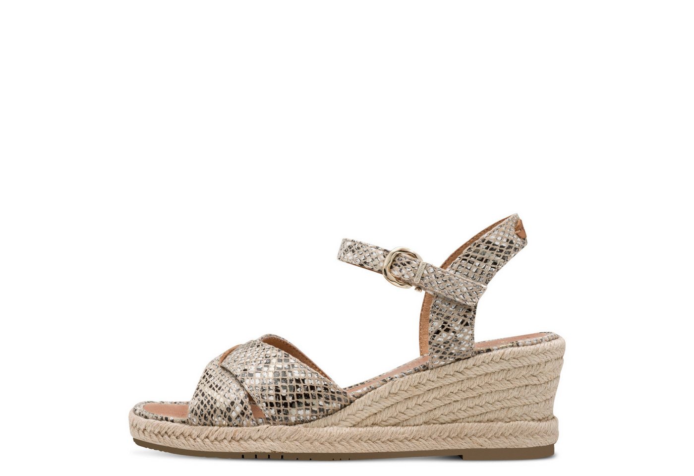 Tamaris Keilsandalette, Riemchensandale, Sommerschuh mit modischer Kreuzbandage – Bild 5 von 5