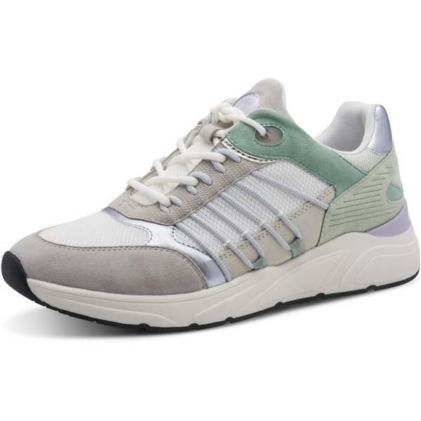 Tamaris Keilsneaker, Freizeitschuh, Halbschuh, Schnürschuh mit gepolstertem Schaftrand