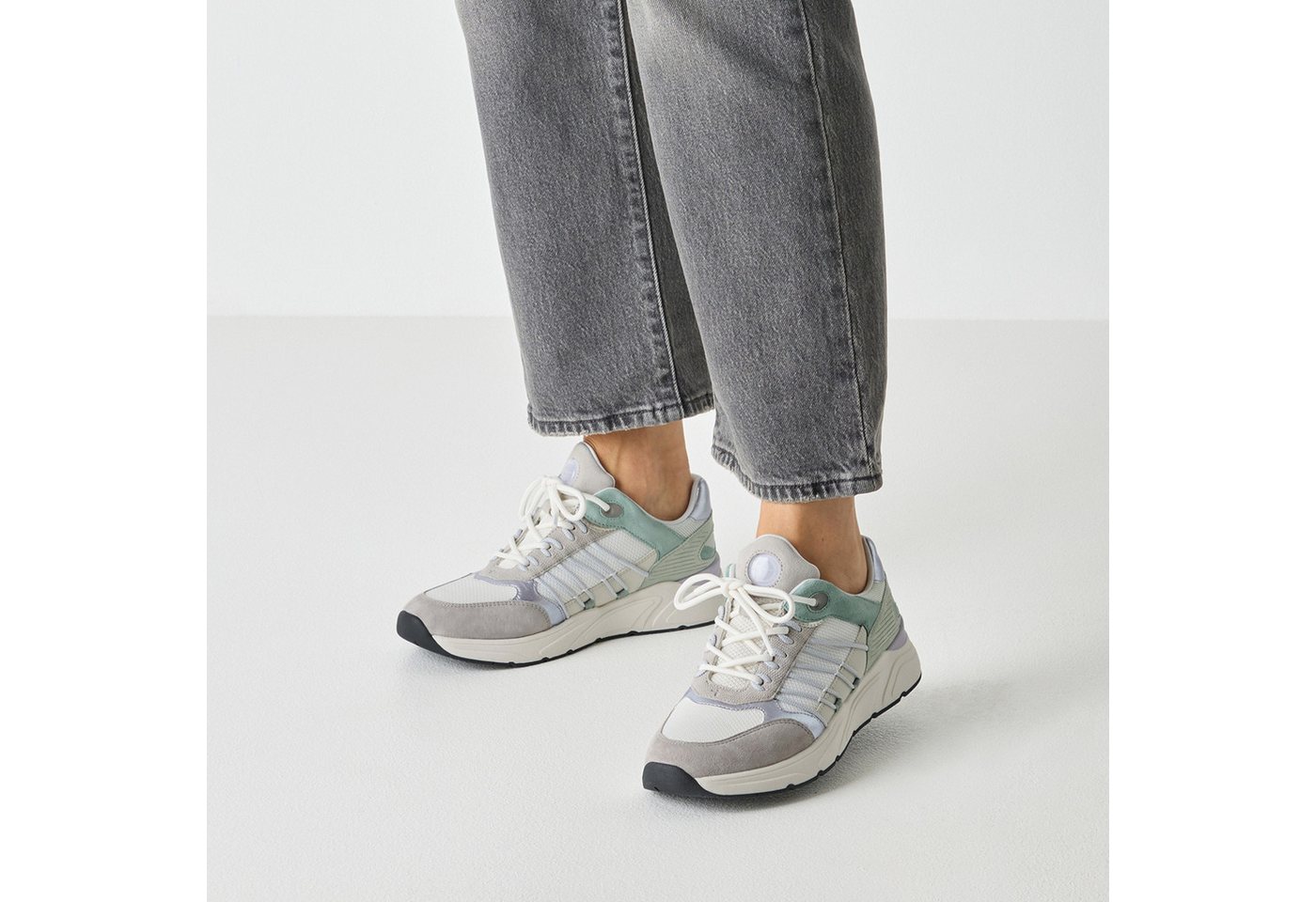 Tamaris Keilsneaker, Freizeitschuh, Halbschuh, Schnürschuh mit gepolstertem Schaftrand – Bild 2 von 5