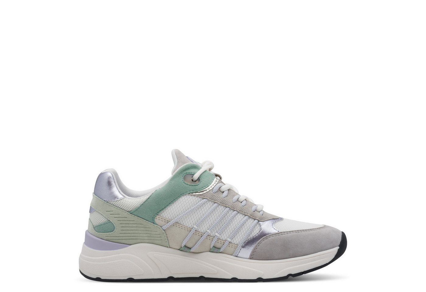 Tamaris Keilsneaker, Freizeitschuh, Halbschuh, Schnürschuh mit gepolstertem Schaftrand – Bild 4 von 5