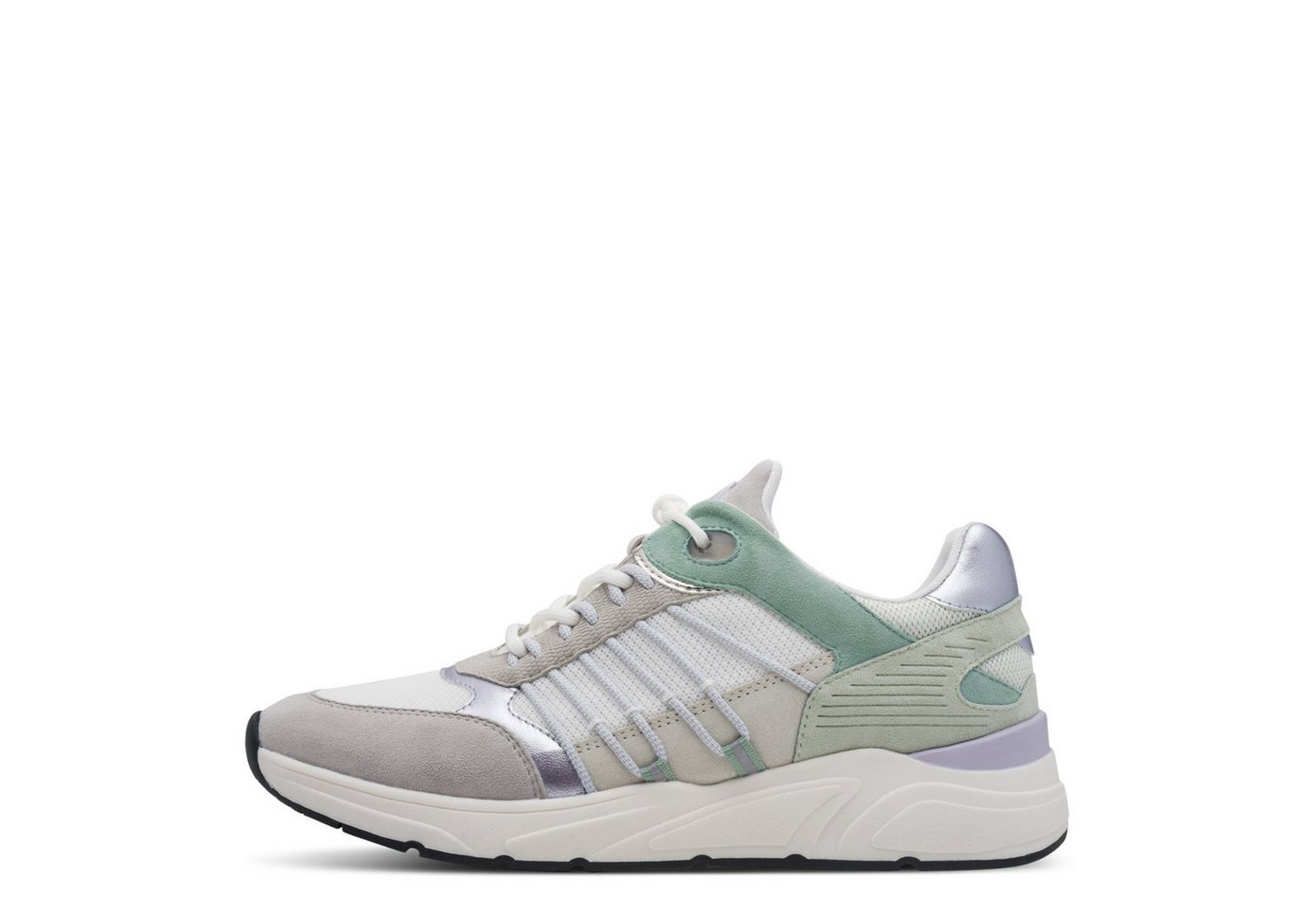 Tamaris Keilsneaker, Freizeitschuh, Halbschuh, Schnürschuh mit gepolstertem Schaftrand – Bild 5 von 5