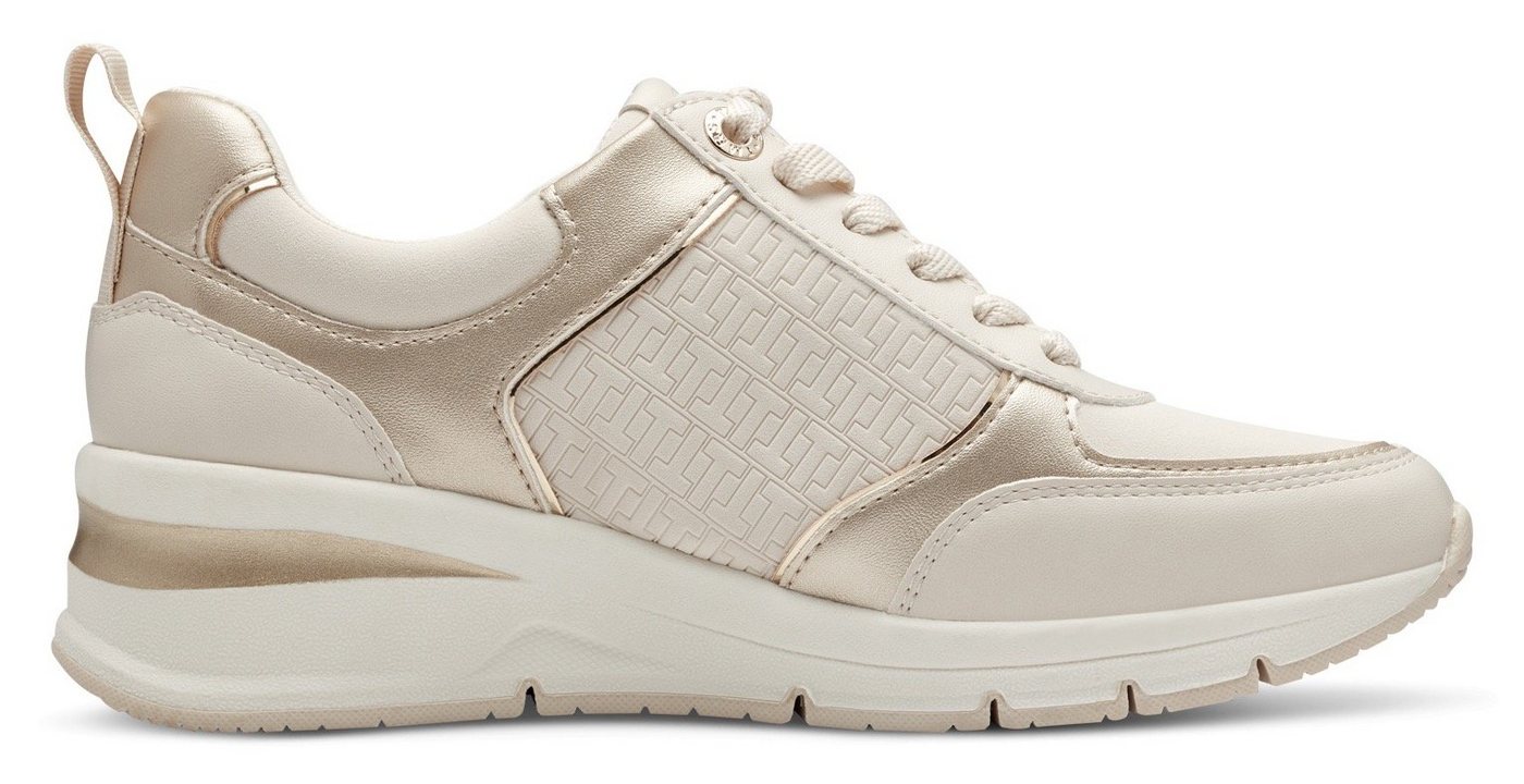 Tamaris Keilsneaker, Freizeitschuh, Halbschuh, Schnürschuh mit Außenreißverschluss – Bild 5 von 5