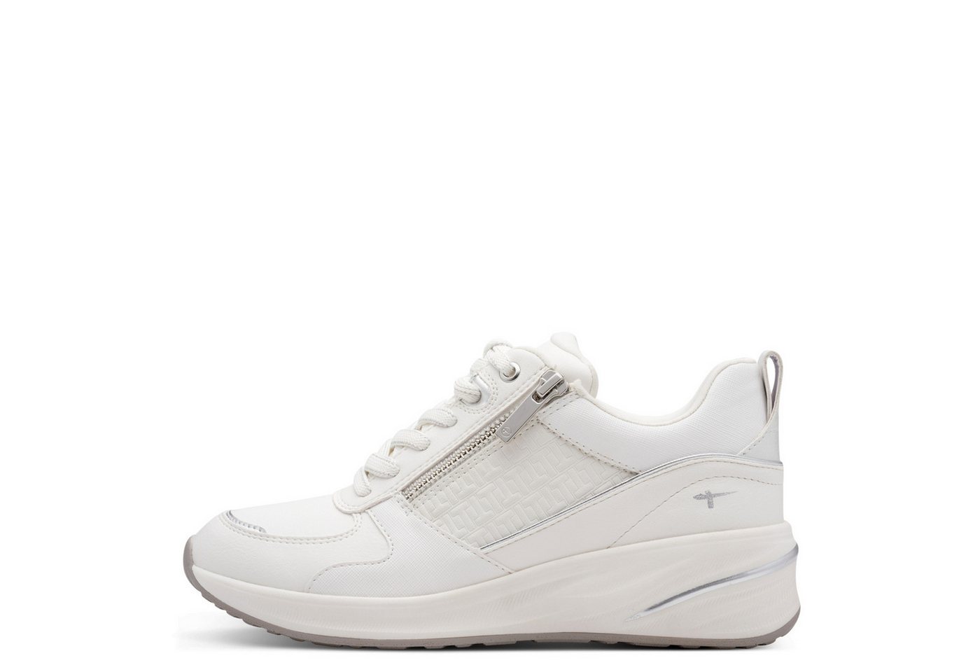 Tamaris Keilsneaker Halbschuh, Freizeitschuh mit Außenreißverschluss, schmale Form – Bild 4 von 5