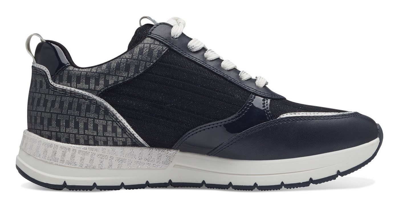 Tamaris Keilsneaker, Freizeitschuh, Halbschuh, in schmaler Form, vegane Verarbeitung – Bild 5 von 5