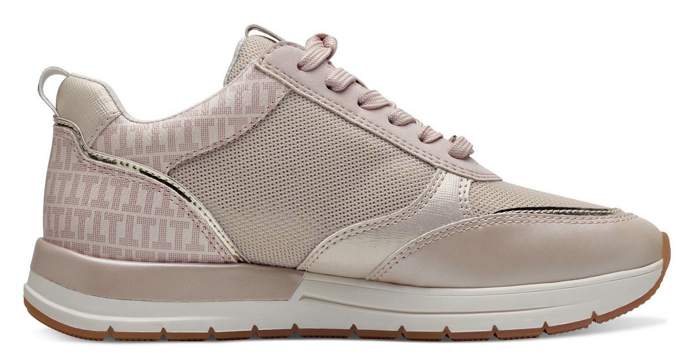 Tamaris Keilsneaker, Freizeitschuh, Halbschuh, in schmaler Form, vegane Verarbeitung – Bild 4 von 5