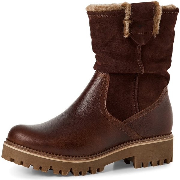Tamaris Lederstiefelette Stiefelette