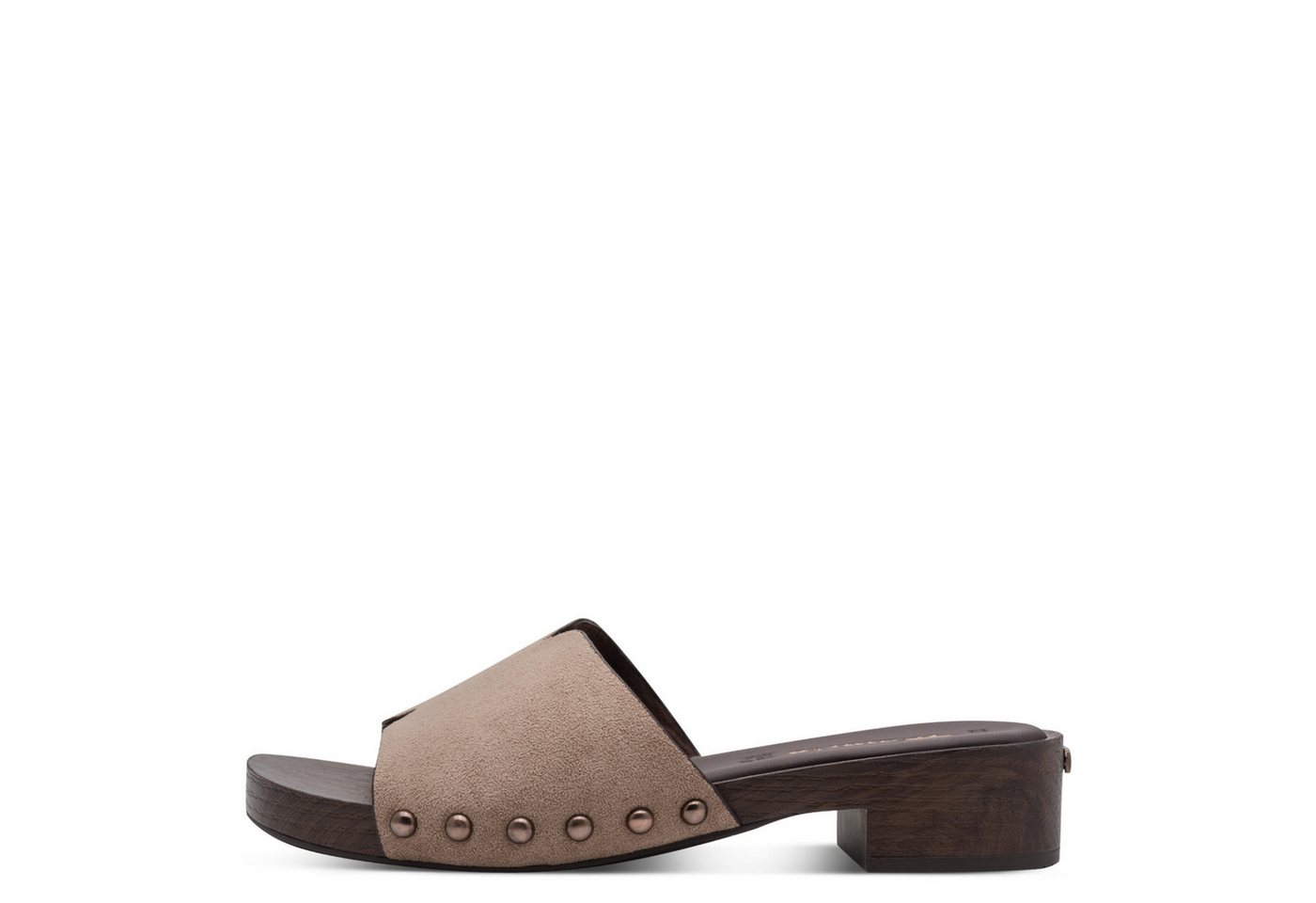 Tamaris Pantolette Blockabsatz, Sommerschuh, Schlüpfschuh mit aufgesetzten Nieten – Bild 4 von 5