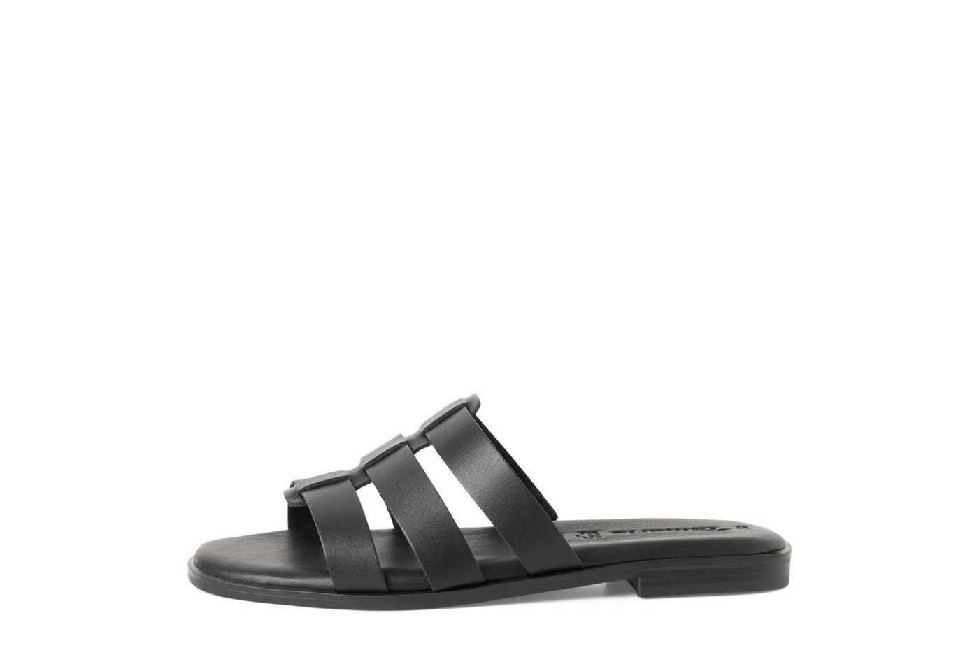 Tamaris Pantolette, Sommerschuh, Schupfschuh, Flats mit modischen Riemchen – Bild 3 von 5