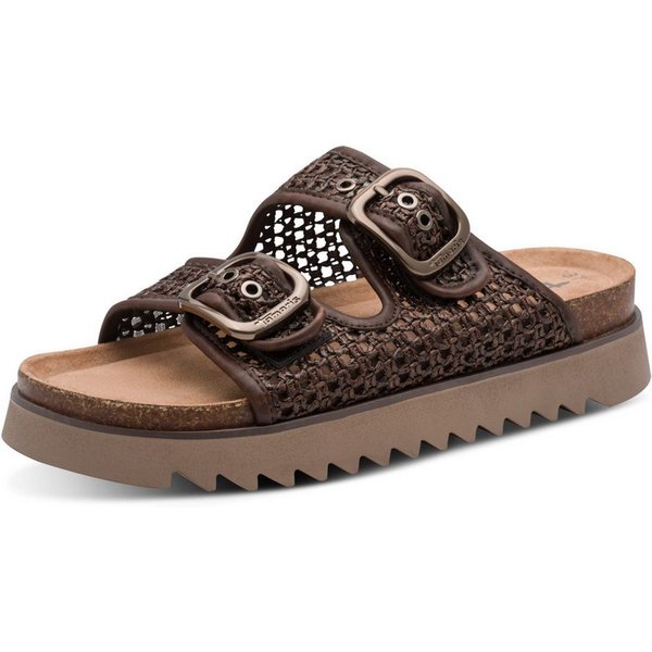 Tamaris Pantolette Sommerschuh, Schlupfschuh in veganer Verarbeitung