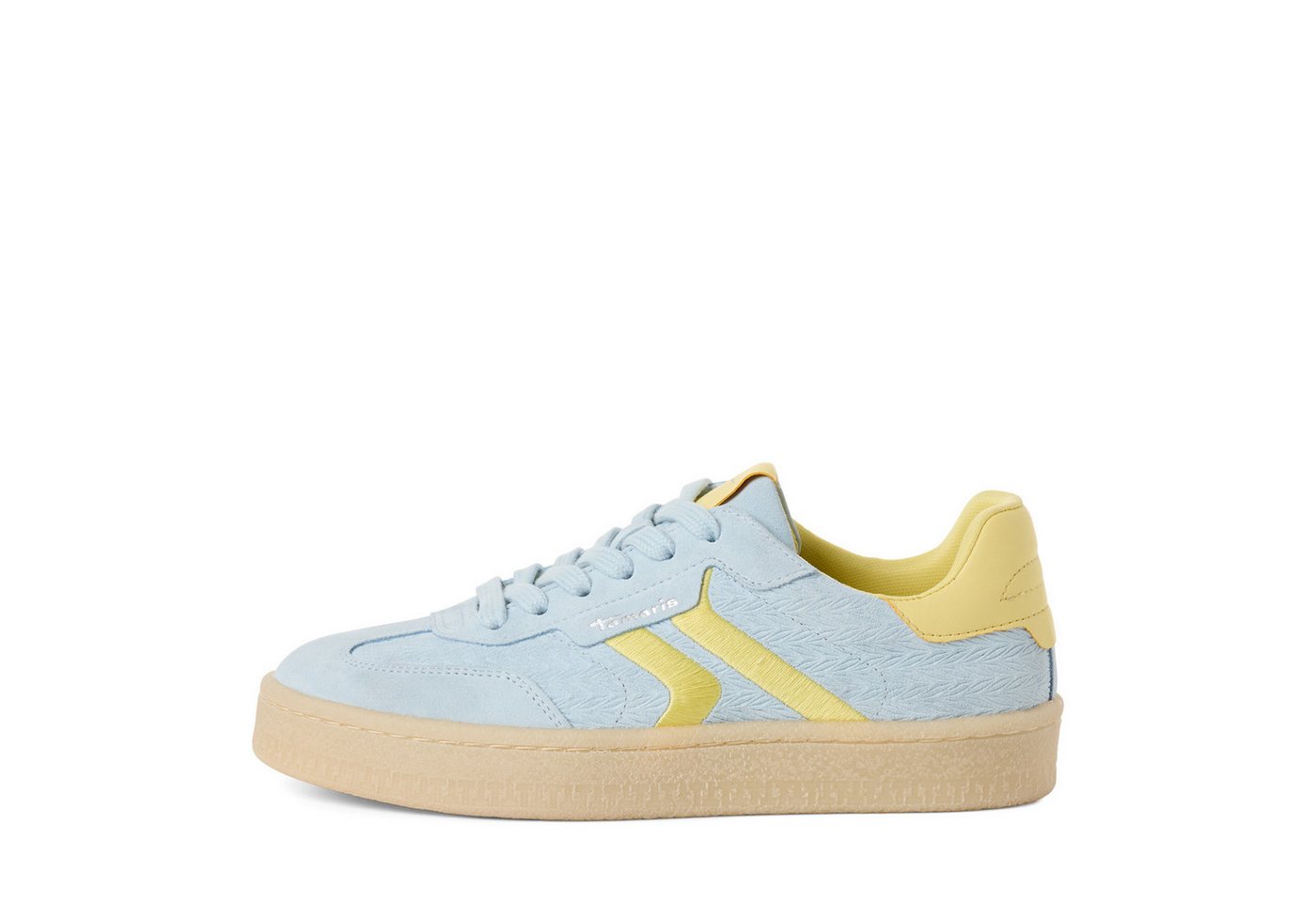 Tamaris Plateausneaker, Schnürschuh, Halbschuh, Freizeitschuh mit gepolstertem Schaftrand – Bild 4 von 5
