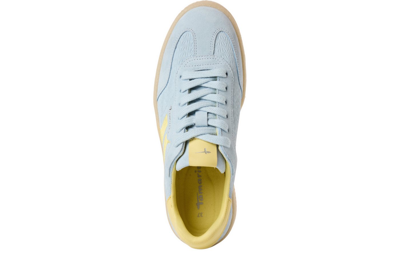 Tamaris Plateausneaker, Schnürschuh, Halbschuh, Freizeitschuh mit gepolstertem Schaftrand – Bild 5 von 5