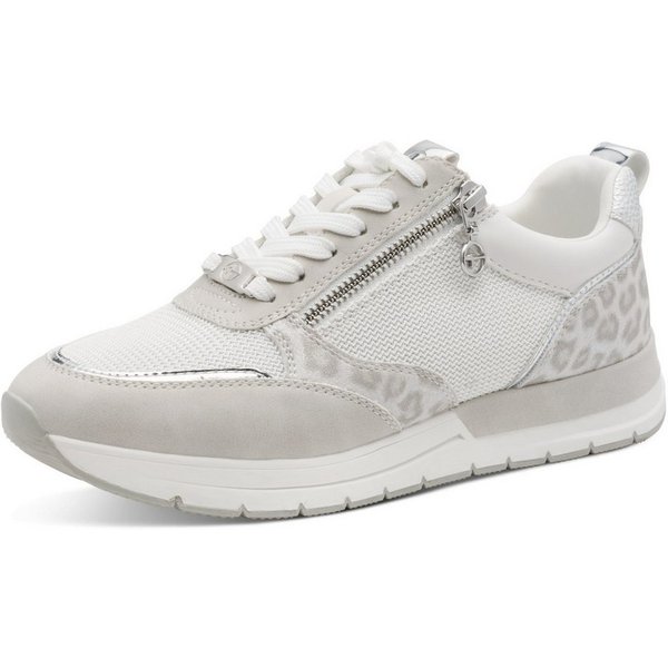 Tamaris Plateausneaker, Freizeitschuh, Schnürschuh, Halbschuh mit Reißverschluss außen