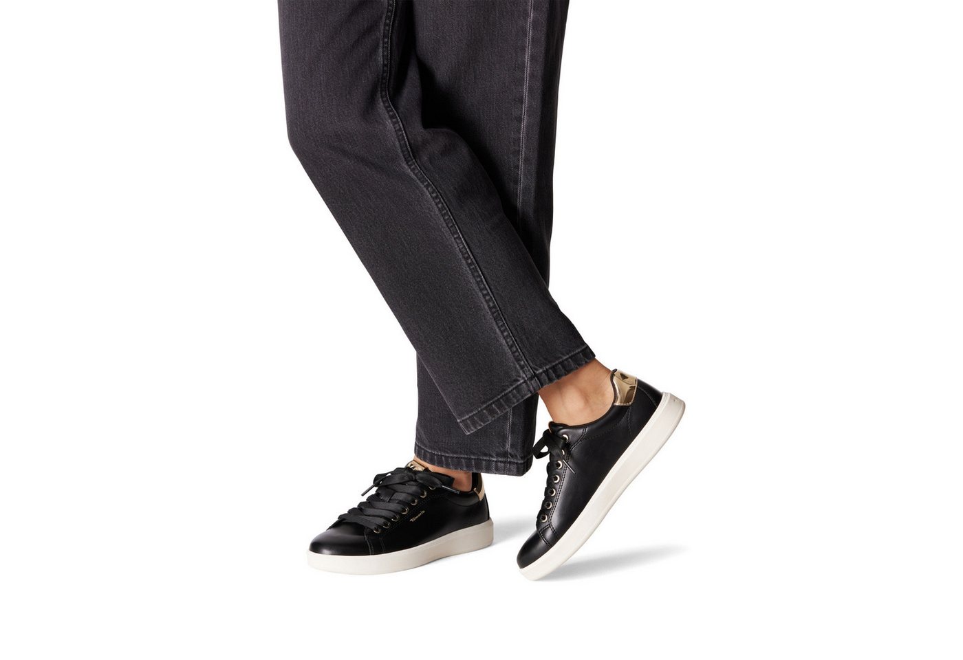 Tamaris Plateausneaker Freizeitschuh, Halbschuh, Schnürer in veganer Verarbeitung – Bild 2 von 5