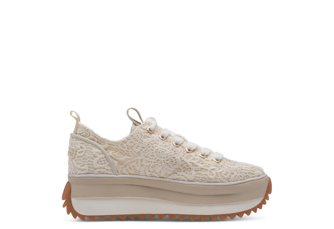 Tamaris Plateausneaker Freizeitschuh, Halbschuh, Schnürschuh in veganer Verarbeitung – Bild 4 von 5