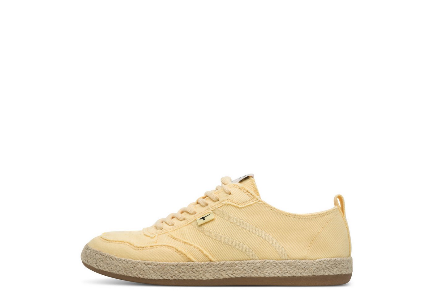 Tamaris Plateausneaker Freizeitschuh, Halbschuh, Schnürschuh mit Juterand – Bild 4 von 5